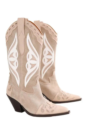 Boots Toral Beige en Daim