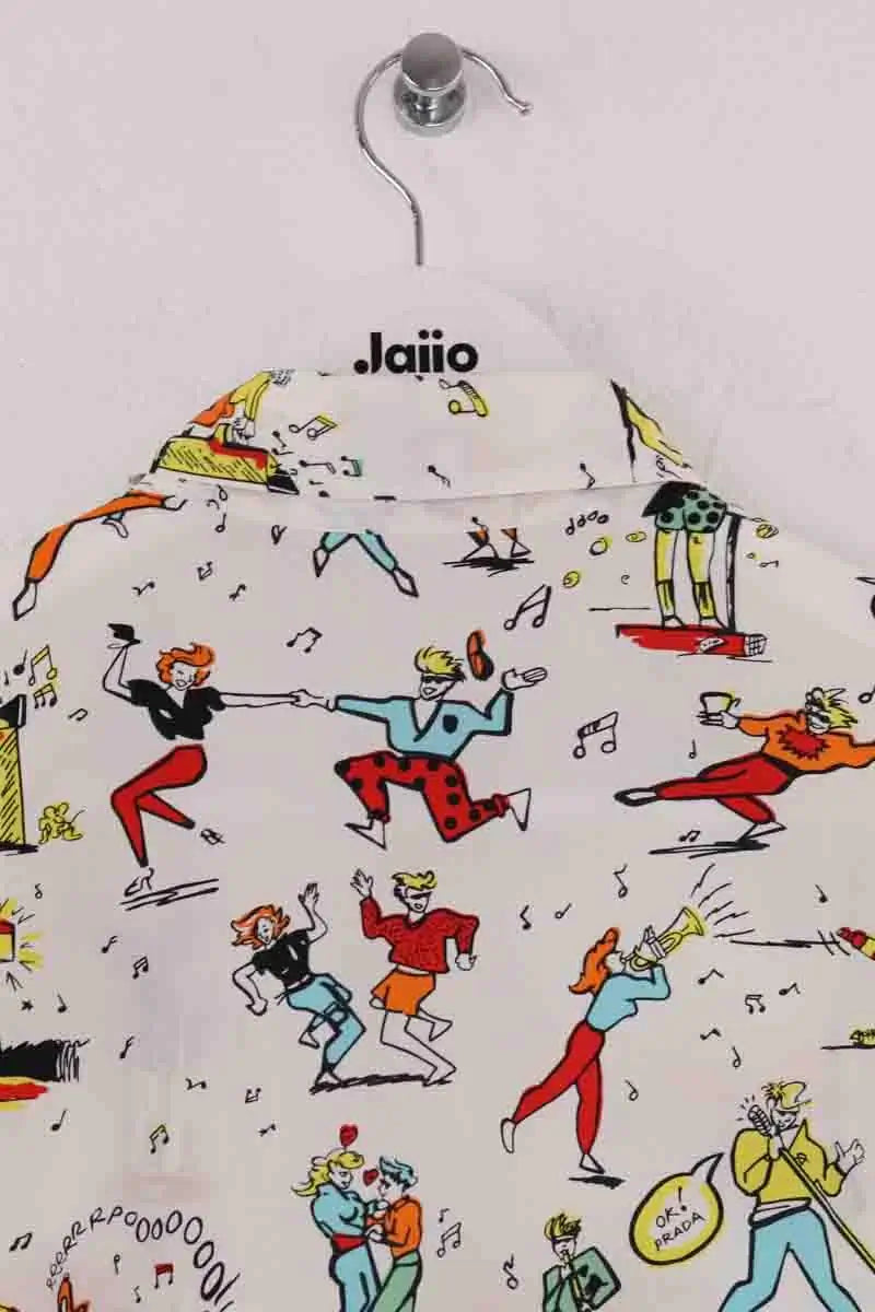 Chemise Prada Multicolore en Coton