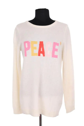 Pull Repeat Blanc en Cachemire, taille S - Seconde Main