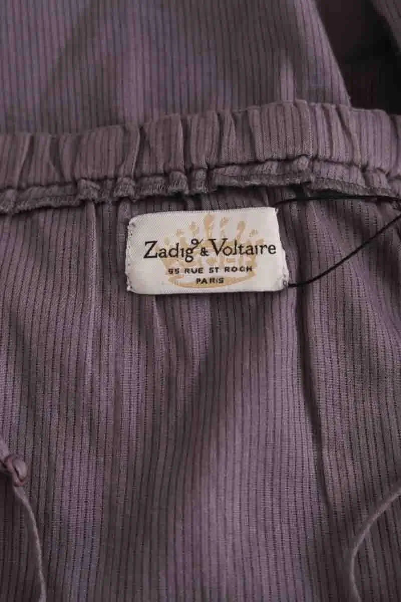 Top sans manche Zadig & Voltaire Gris en Coton