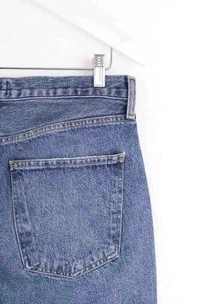 Jean droit Agolde Bleu en Coton