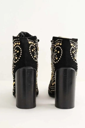 Boots à lacets Walter Steiger  Noir