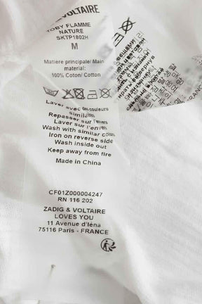 T-shirts Zadig & Voltaire  Blanc