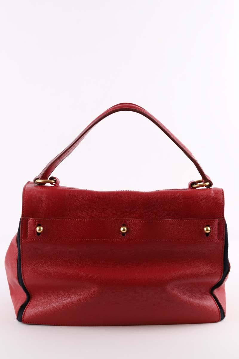 Sacs à main Saint Laurent Muse Two Rouge