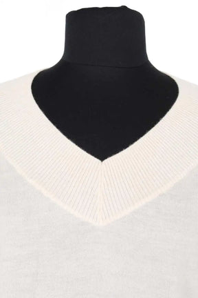 Pull Falconeri Ecru en Cachemire