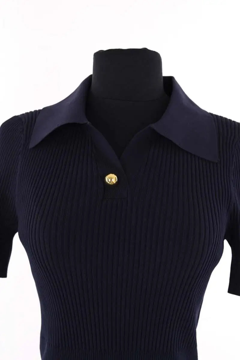 Top Claudie Pierlot Marine en Viscose
