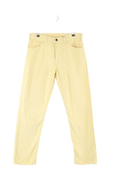 Pantalon droit Levi's  Jaune