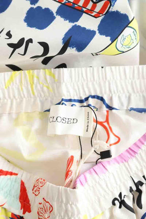 Droit Closed  Multicolore