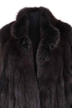Manteau Other Brand Noir en Fourrure