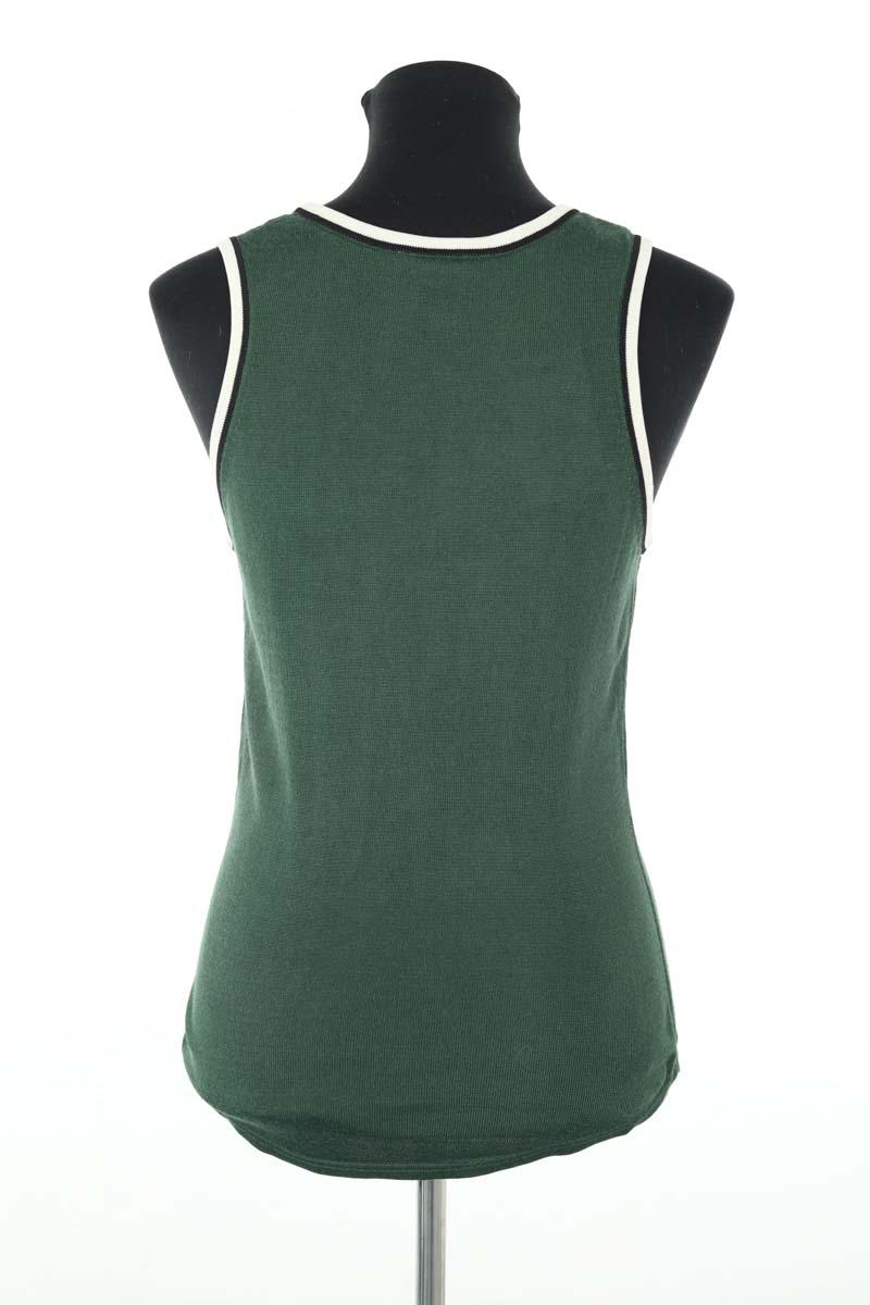 Top Maje  Vert