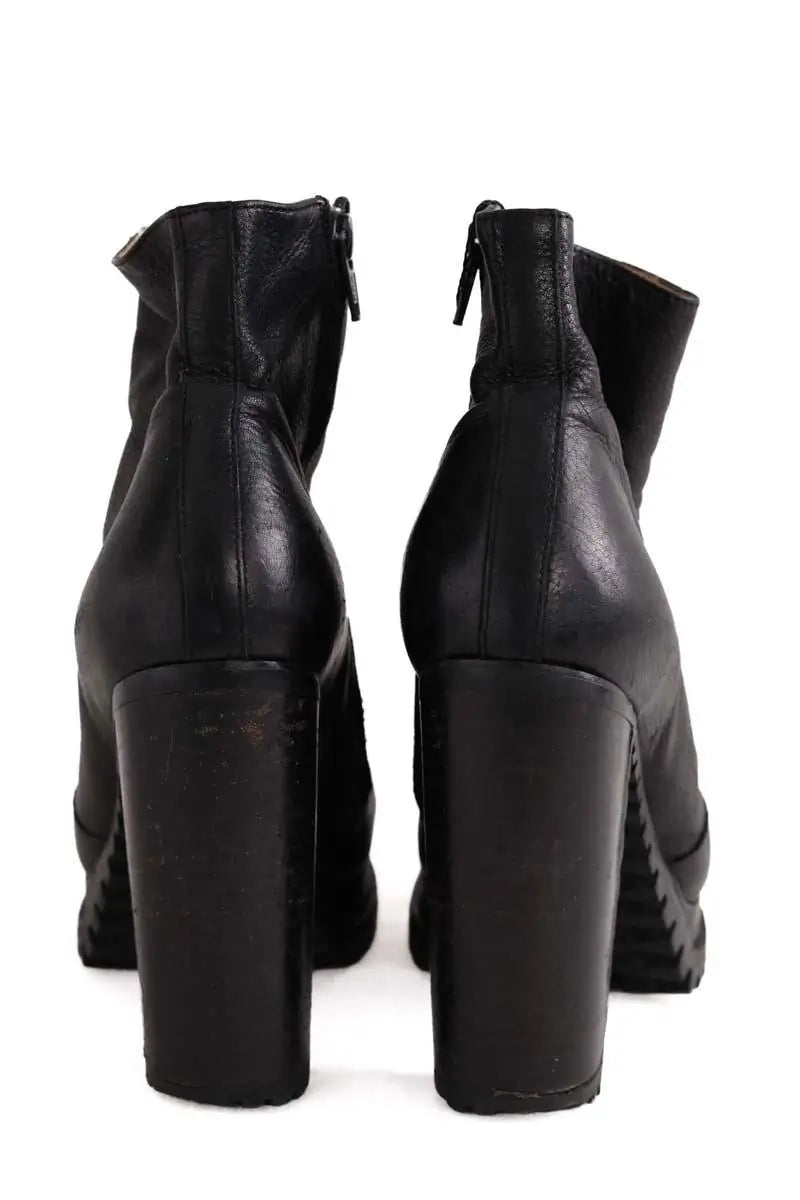 Boots Free Lance Noir en Cuir