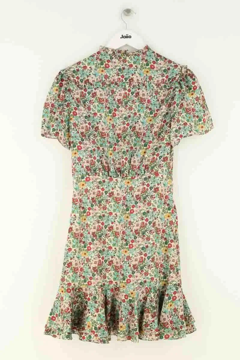 Robe Sandro Vert en Synthétique