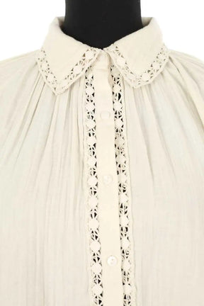Blouse Bash  Ecru