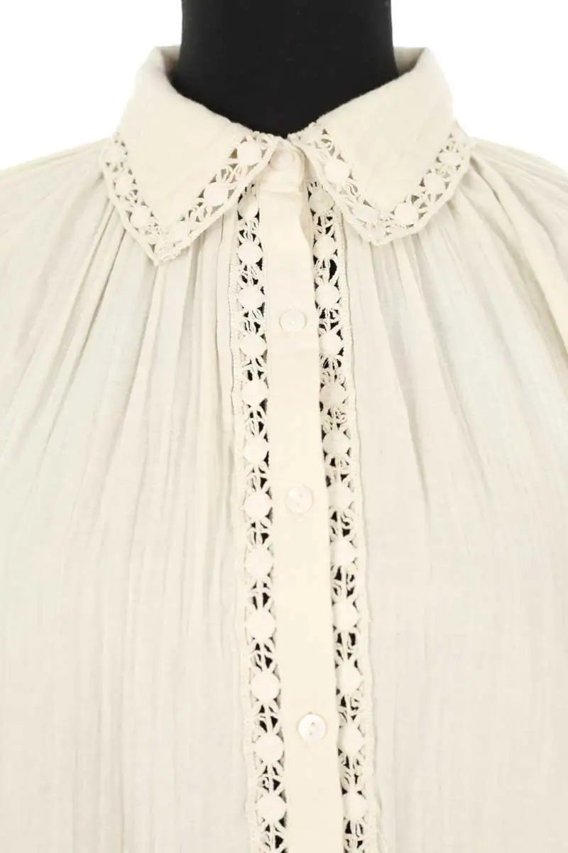 Blouse Bash  Ecru