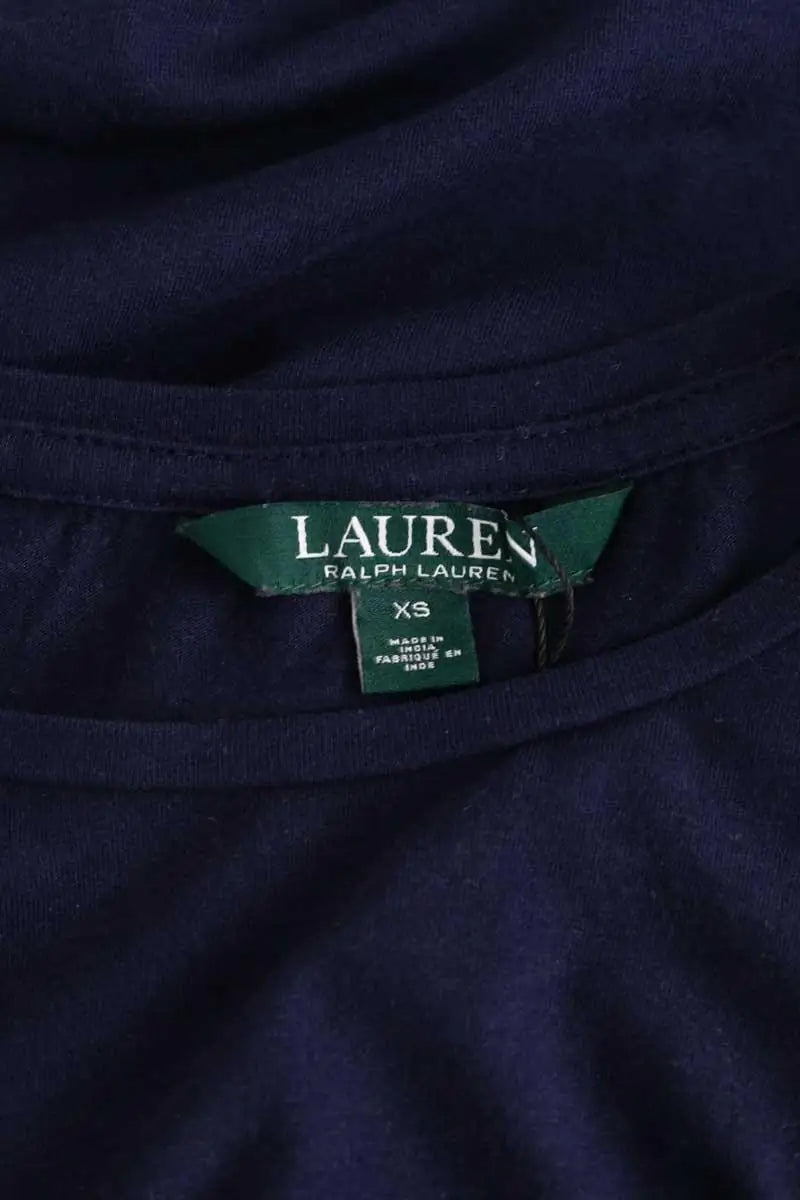 T-shirt Ralph Lauren Marine en Coton