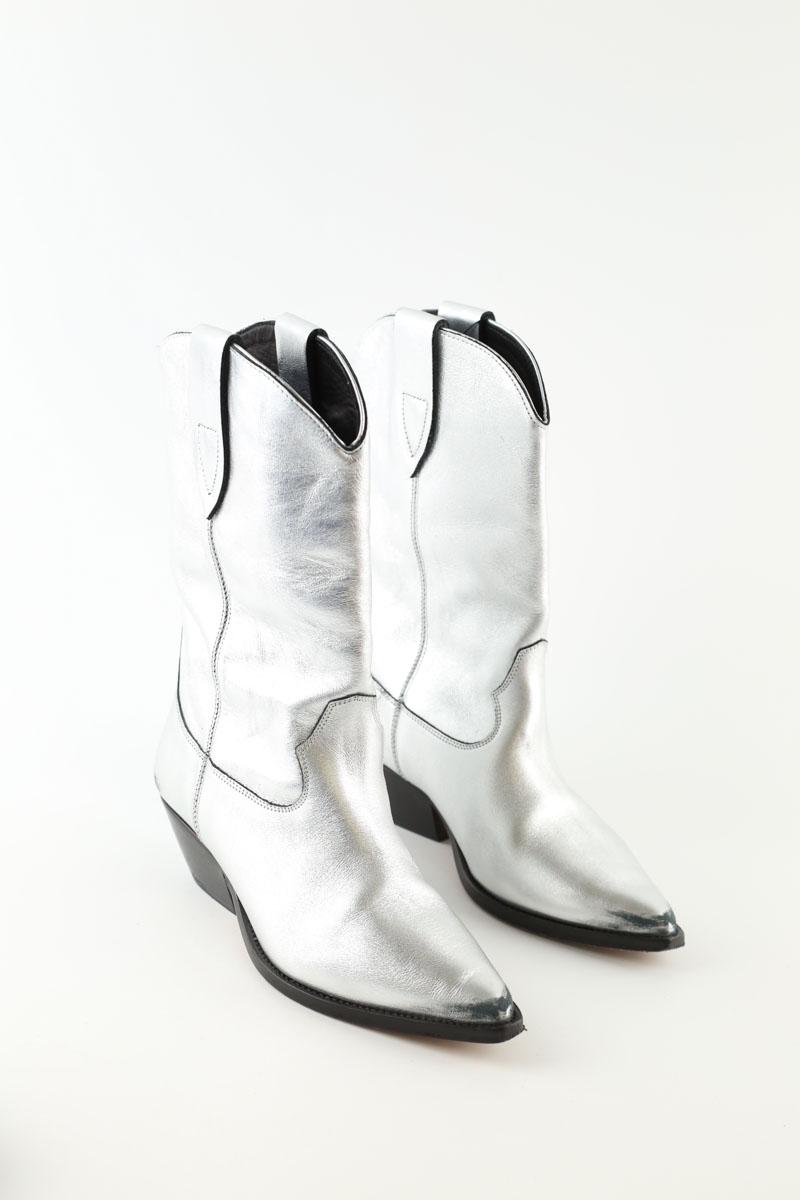 Boots western Isabel Marant  Argent