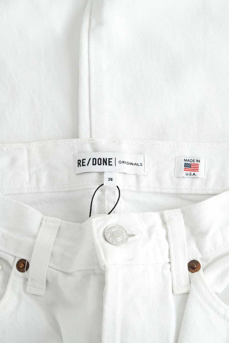 Jean droit RE/DONE  Blanc