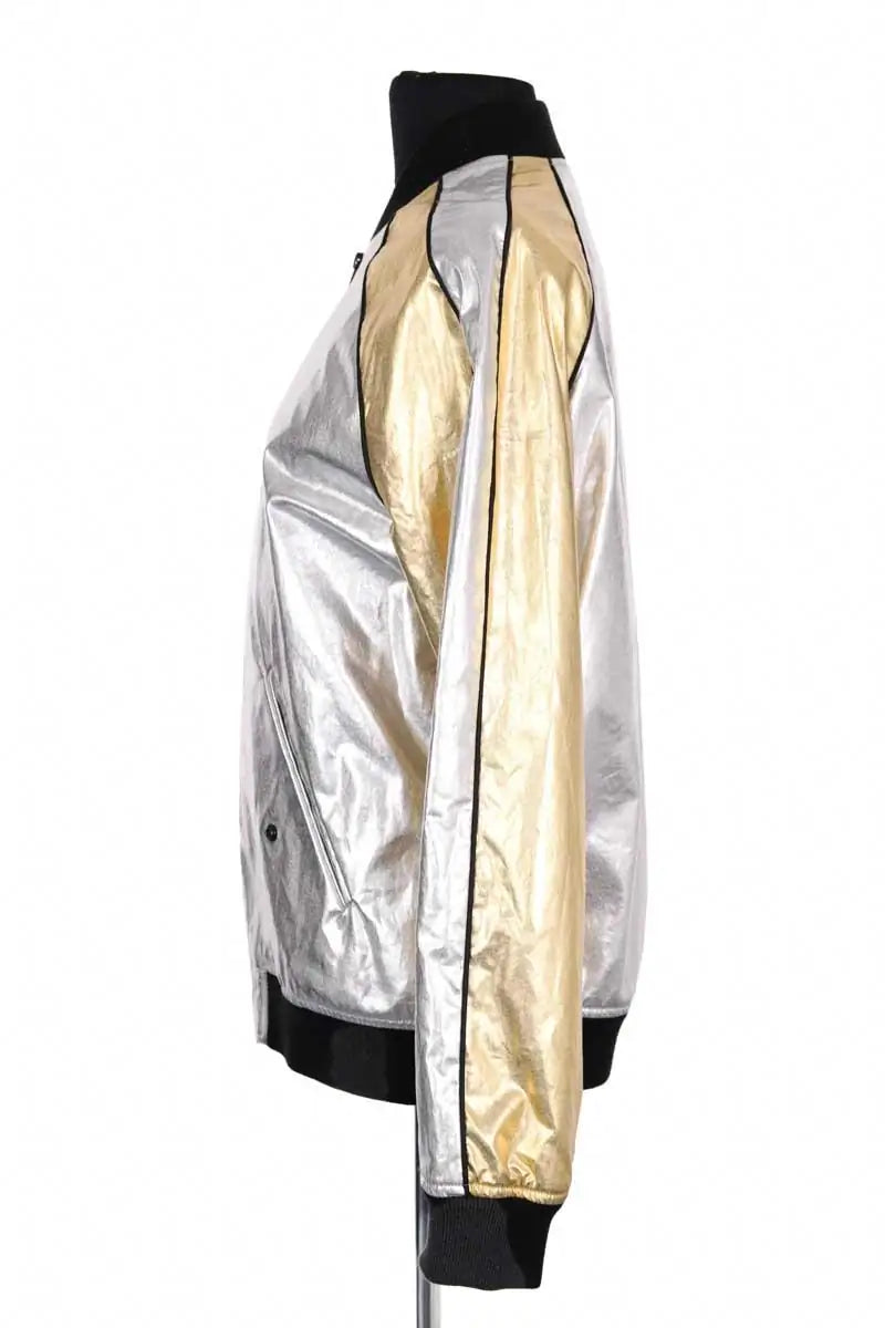 Blouson The Kooples Argent en Synthétique