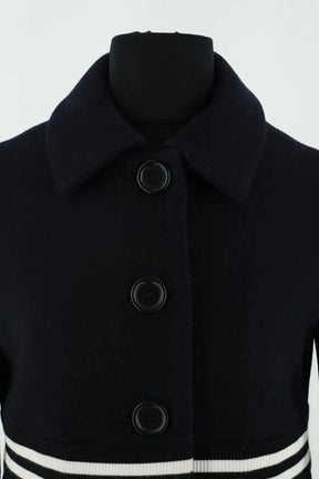Manteau Maje Marine en Laine