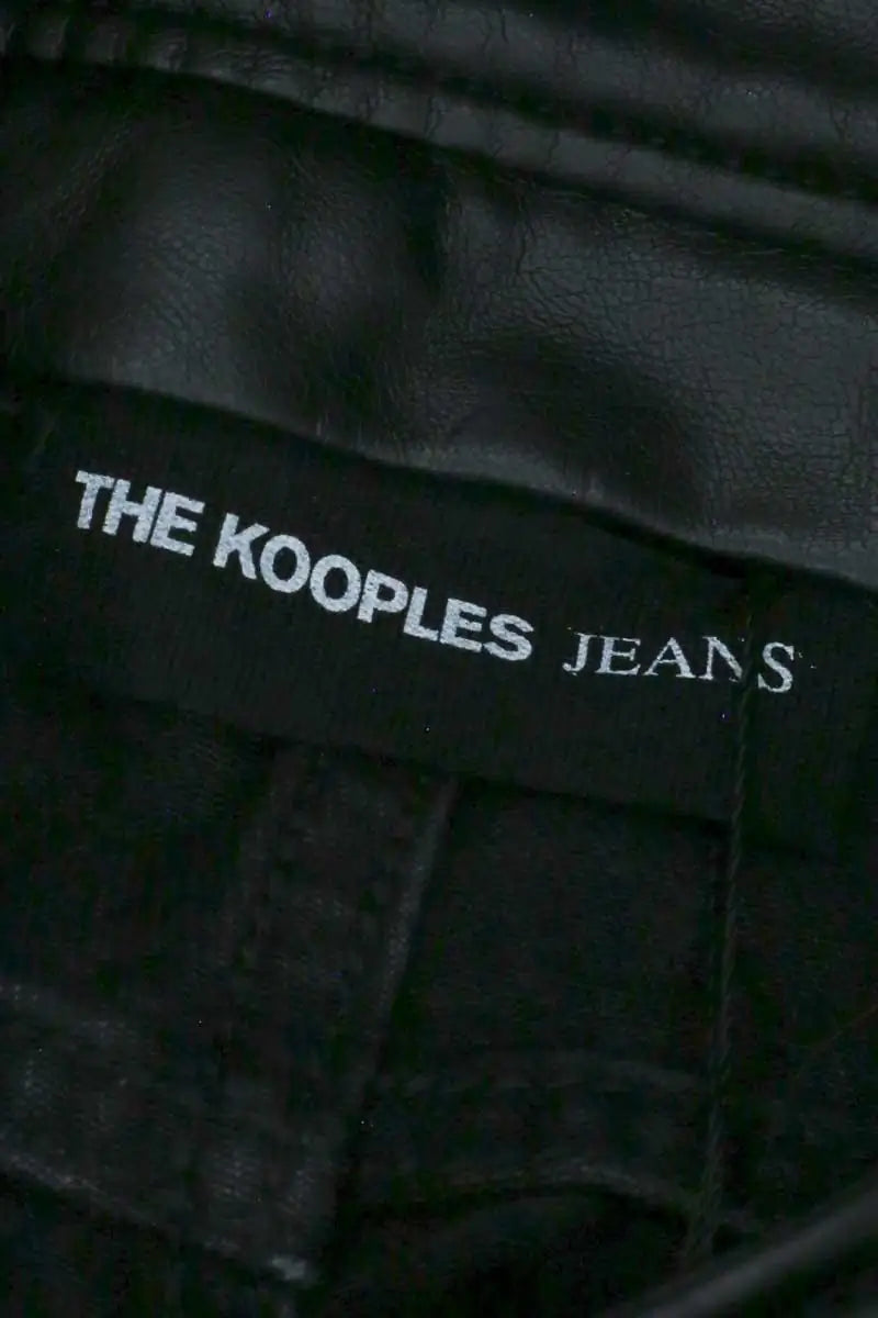 Mini short The Kooples Noir en Coton
