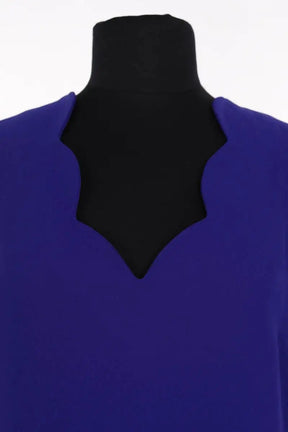 Robe Claudie Pierlot Bleu en Synthétique