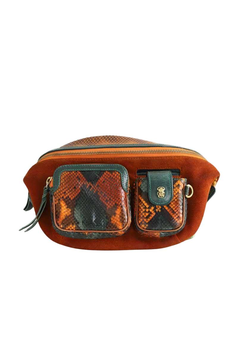 Sac banane Claris Virot  Marron