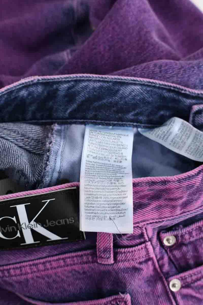 Jean droit Calvin Klein  Violet