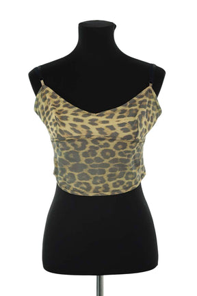 Top sans manche Plein Sud  Beige