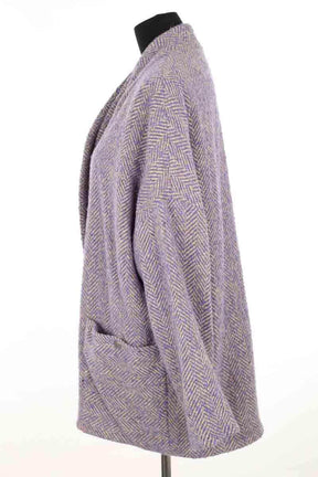 Veste Six Soeurs Violet en Laine