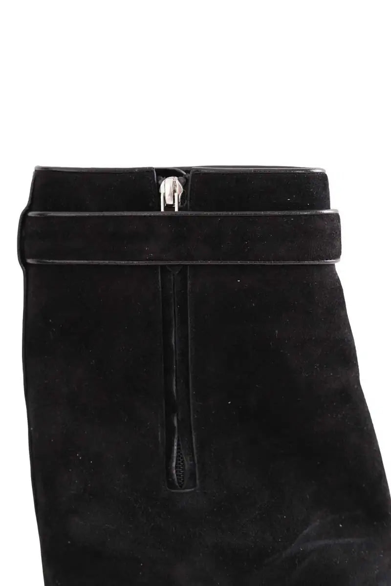 Boots Givenchy Shark Noir en Daim