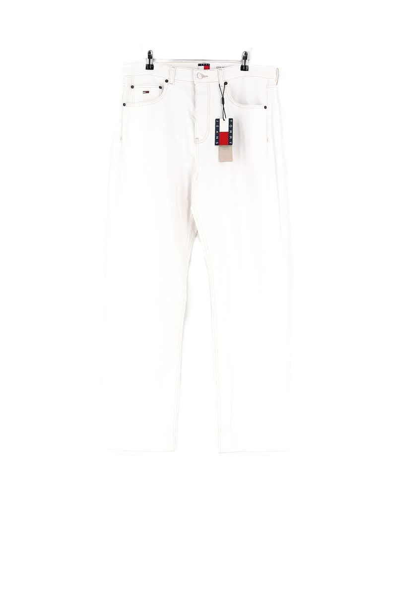 Jean droit Tommy Hilfiger  Blanc