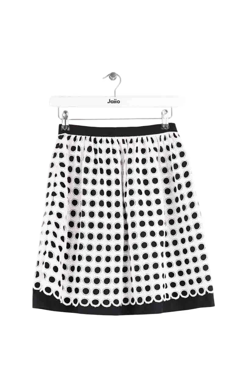 Jupe Tara Jarmon Blanc en Coton, taille S - Seconde Main
