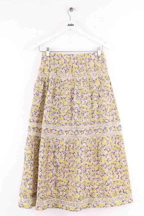 Jupe Maje Jaune en Coton