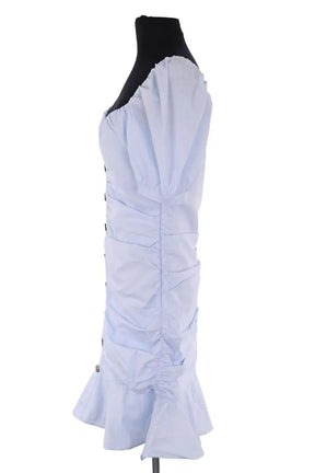 Robe Pinko Bleu en Coton