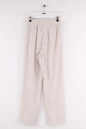 Pantalon American Vintage Beige en Coton