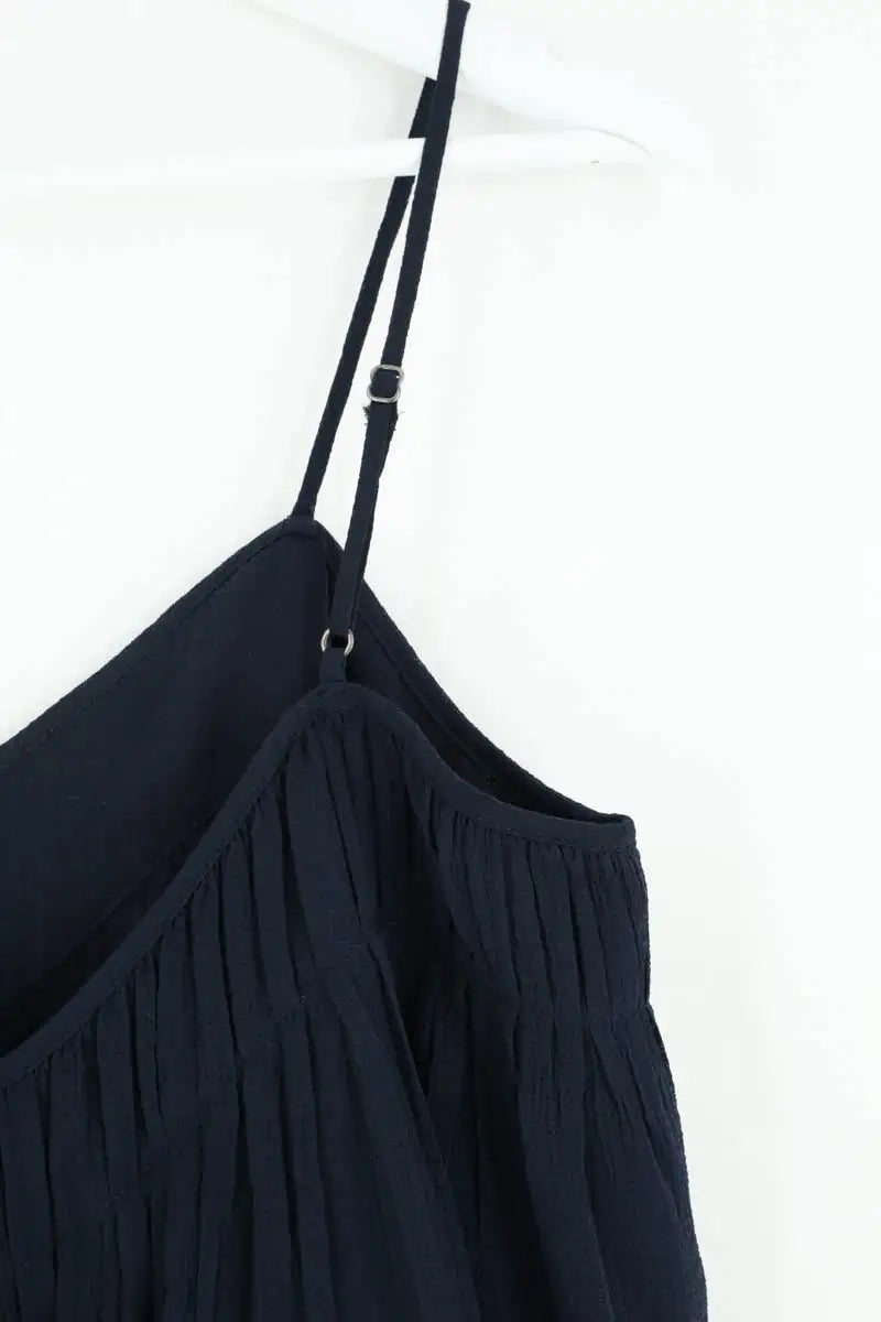 Top sans manche Ba&Sh Bleu en Synthétique