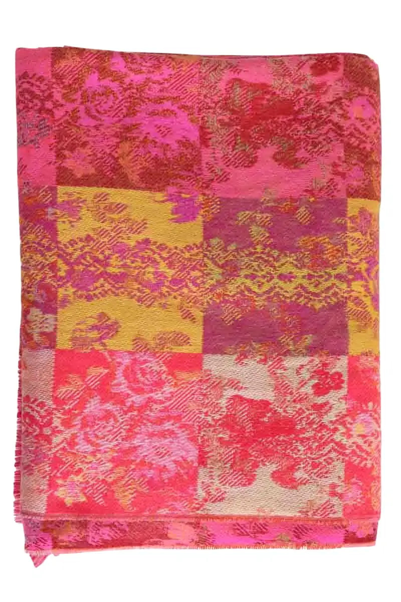 Écharpe Kenzo Rose en Laine - Seconde Main