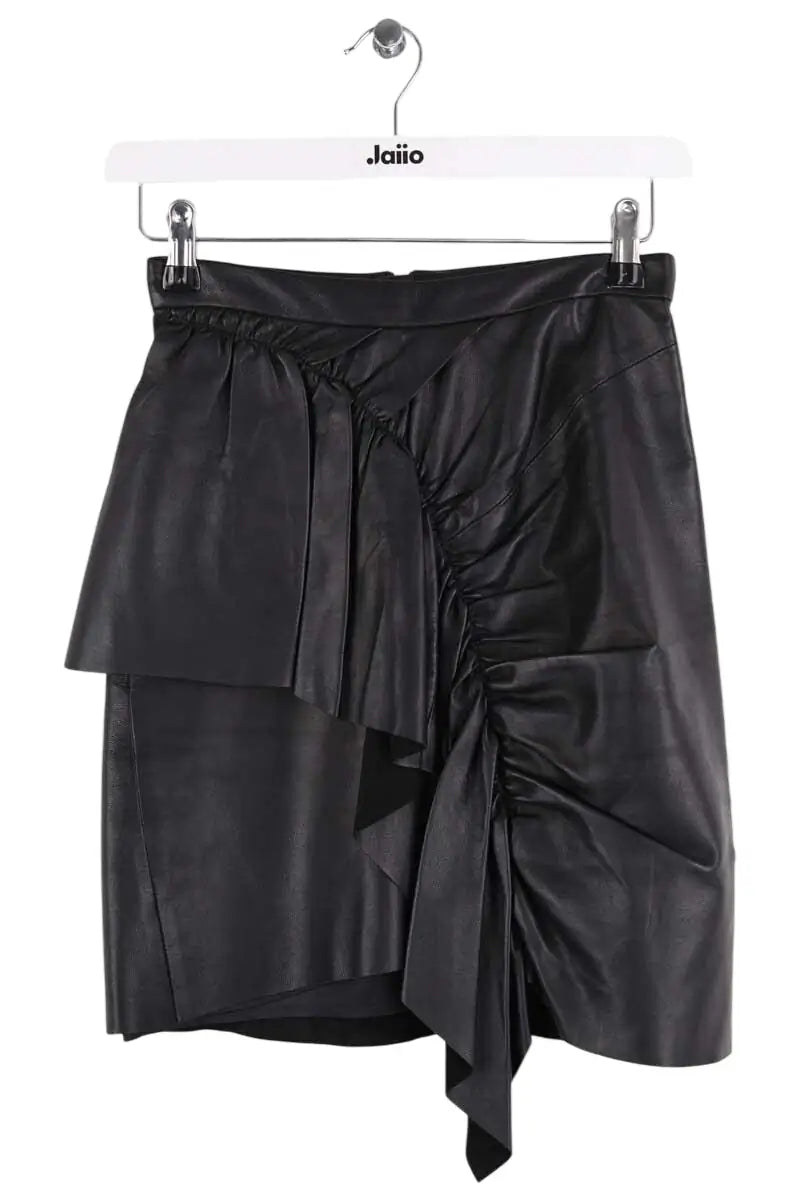 Jupe Isabel Marant Noir en Cuir, taille XS - Seconde Main