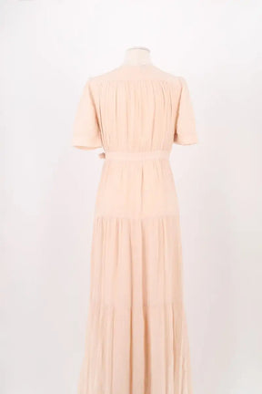 Robe Ba&Sh Beige en Viscose