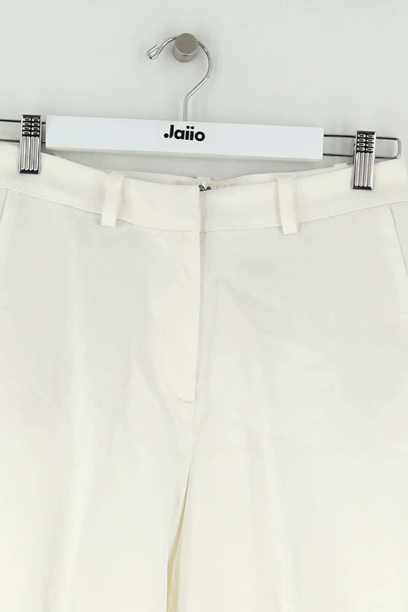 Pantalon droit DMN  Blanc