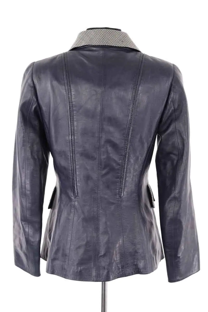 Veste Loewe Bleu en Cuir