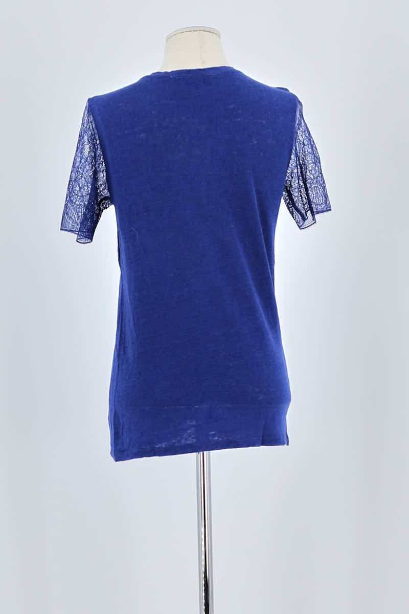 T-shirt Sandro  Bleu