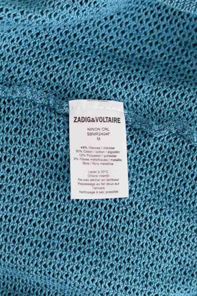 Cardigan Zadig & Voltaire Bleu en Viscose