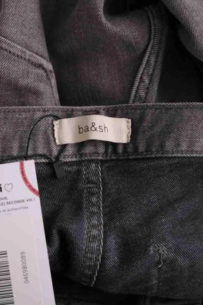 Jean slim Ba&Sh Gris en Coton