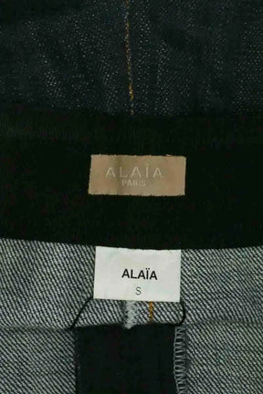 Mini short Alaïa Bleu en Coton