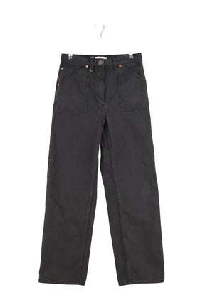 Jean large Tresse  Noir