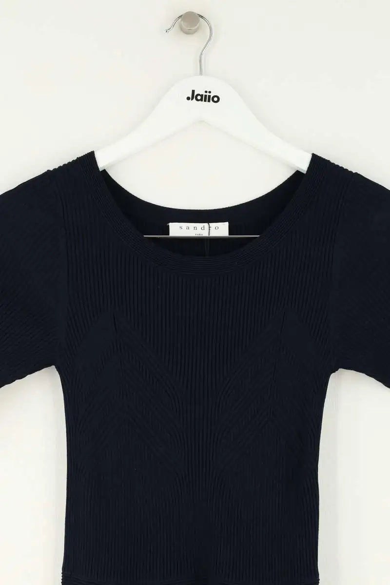 Robe Sandro Marine en Coton