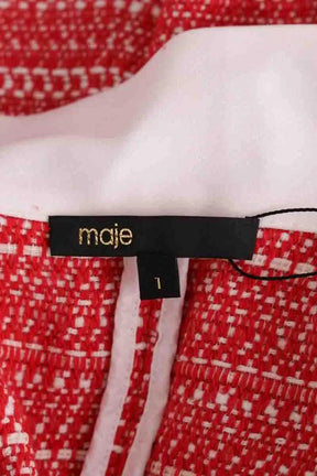 Robe Maje Rouge en Coton