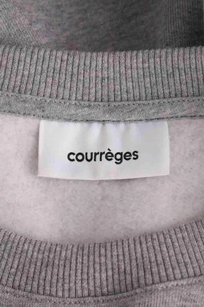 Sweatshirt Courrèges Gris en Coton