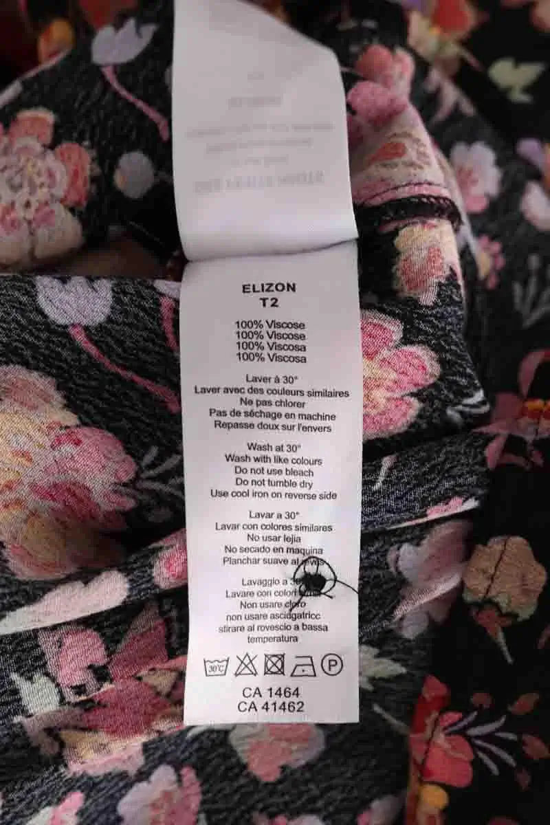 Blouse Des Petits Hauts Rose en Viscose